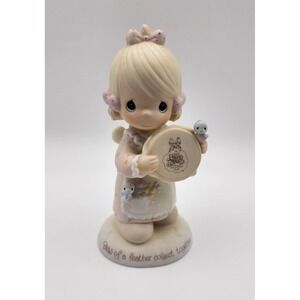 Precious Moments E-0006‎ "Birds of a Feather Collect Together" Figurine 1986